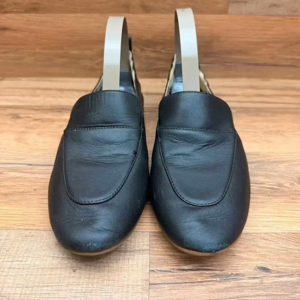 Everlane The Day Loafer Size 6.5 Black Leather Shoes